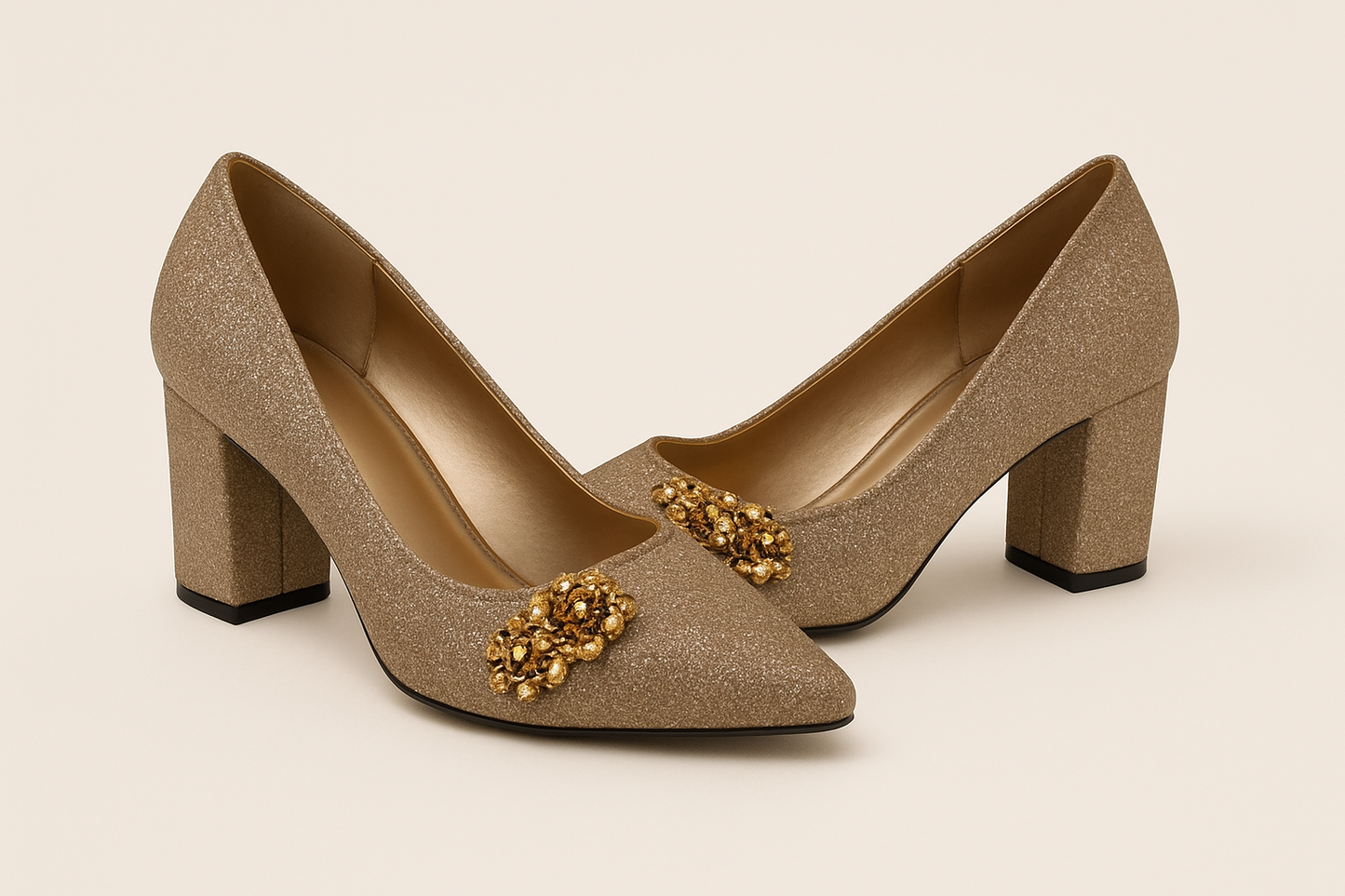 Elegant Ladies Block Heel – Stylish & Comfortable